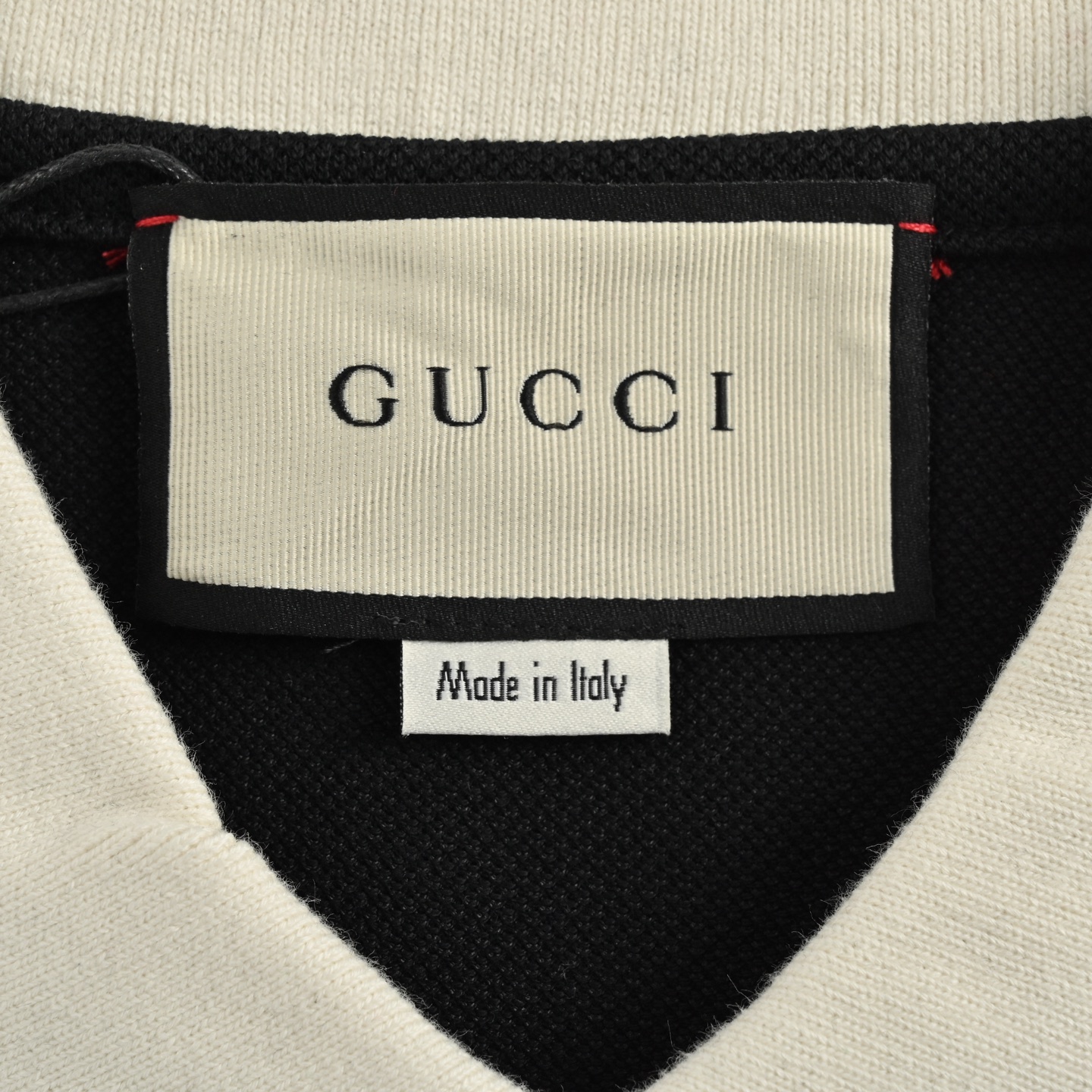 Gucci red and green striped 1921 limited edition Polo short sleeve