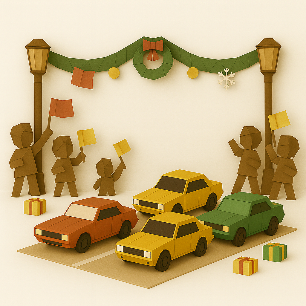 DIY Paper Cars Craft Kit