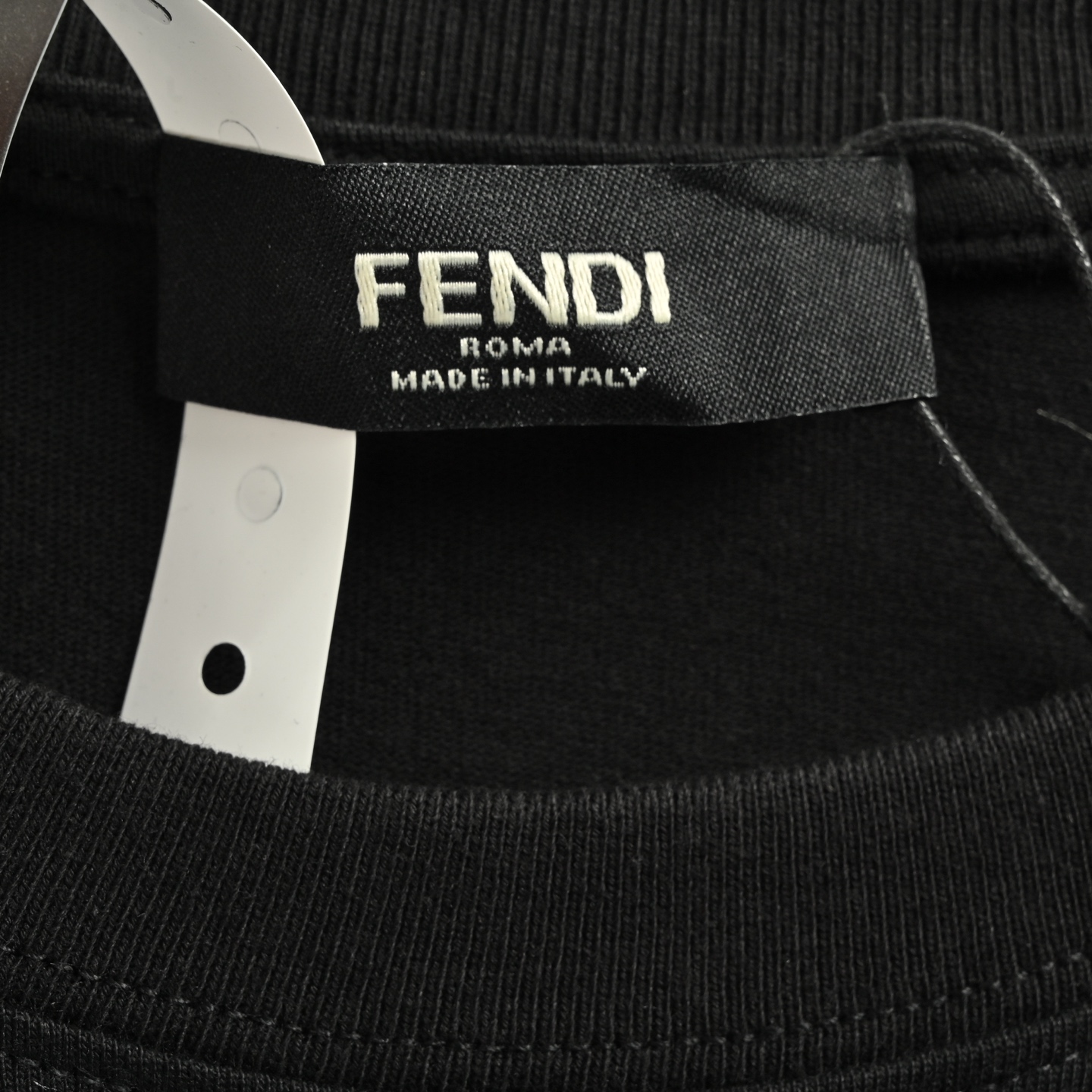 Fendi 25ss rubber logo webbing short sleeves