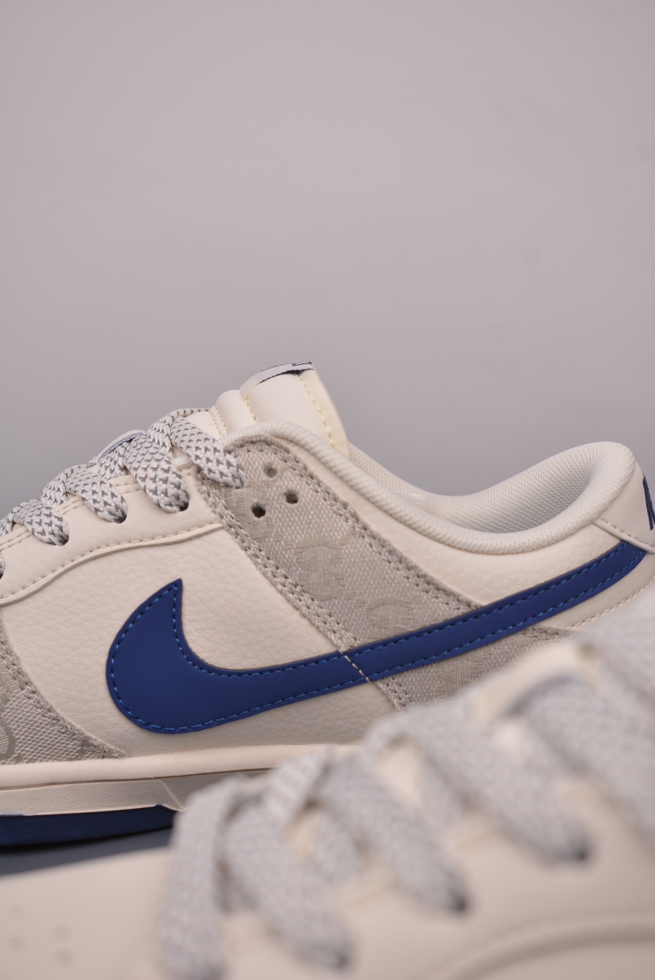 Gucci x Nike SB Dunk Low Esquisite Gucci white gray blue XX2025-801