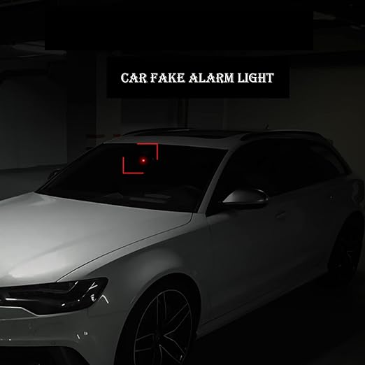 Car Solar Power Simulated Dummy Alarm
