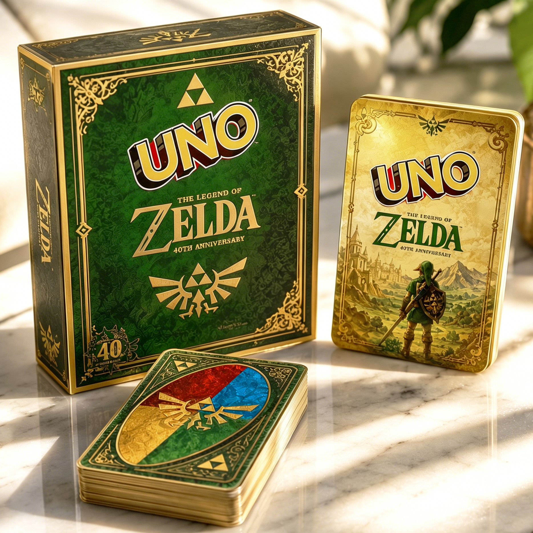 UNO The Legend of Zelda 40th Anniversary Collector Edition