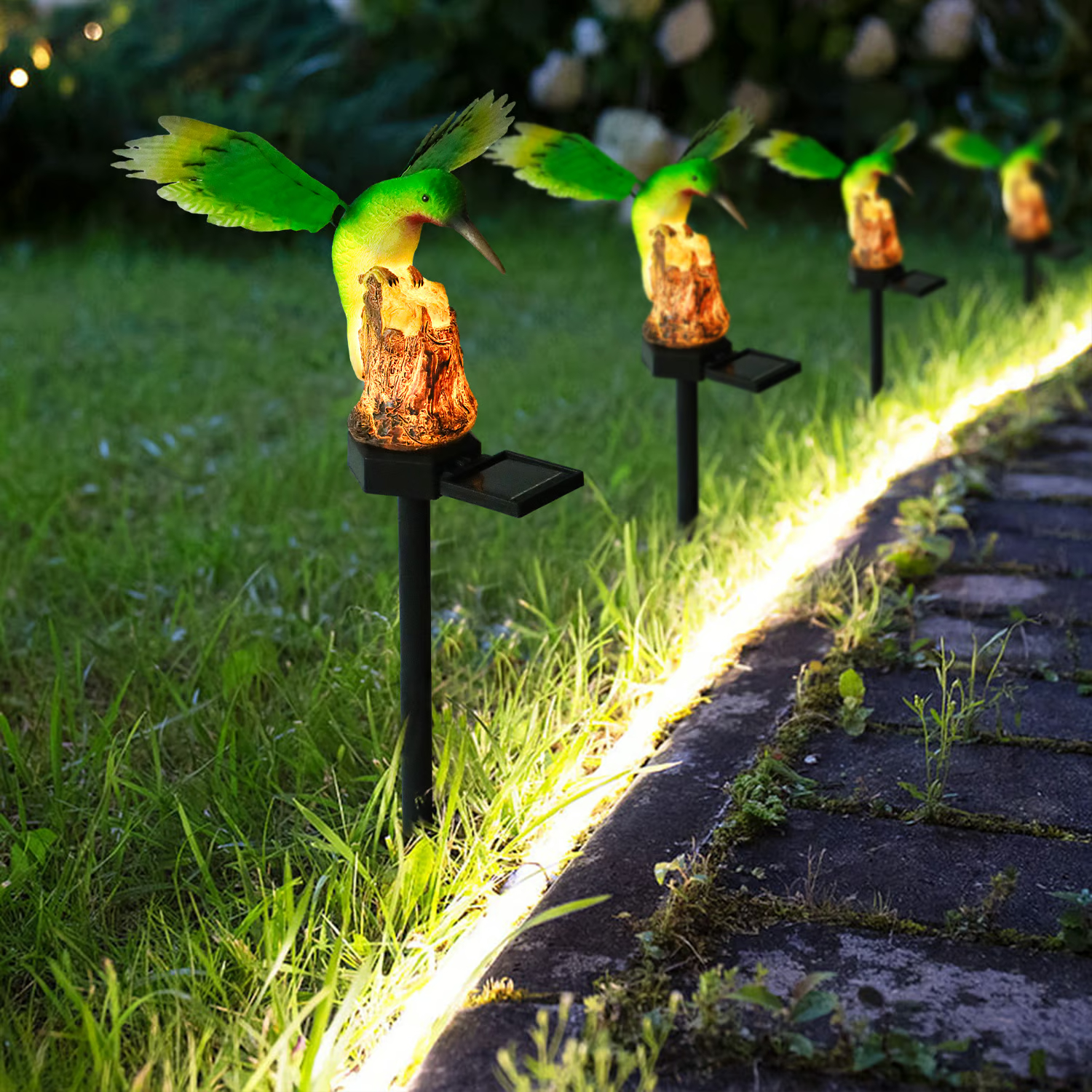 ✨Solar Bird Garden Lights – A Magical Glow for Your Outdoor Space!✨