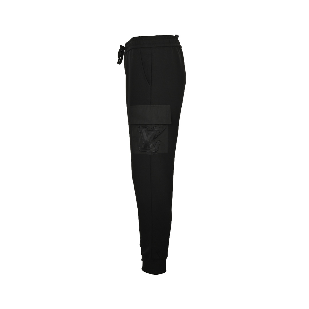 Louis Vuitton 24Fw cotton cargo trousers with embroidered logo on pockets