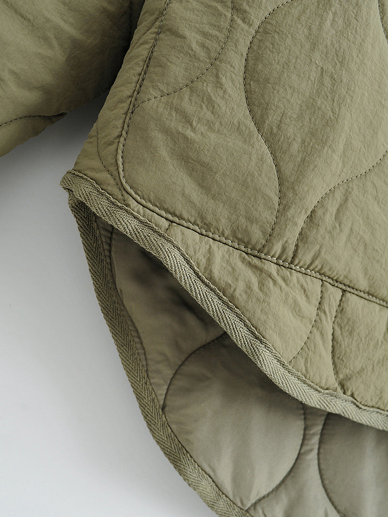 Autumn Winter Jacket Cotton Padded Double Sided Wear Cotton Coat Jacket