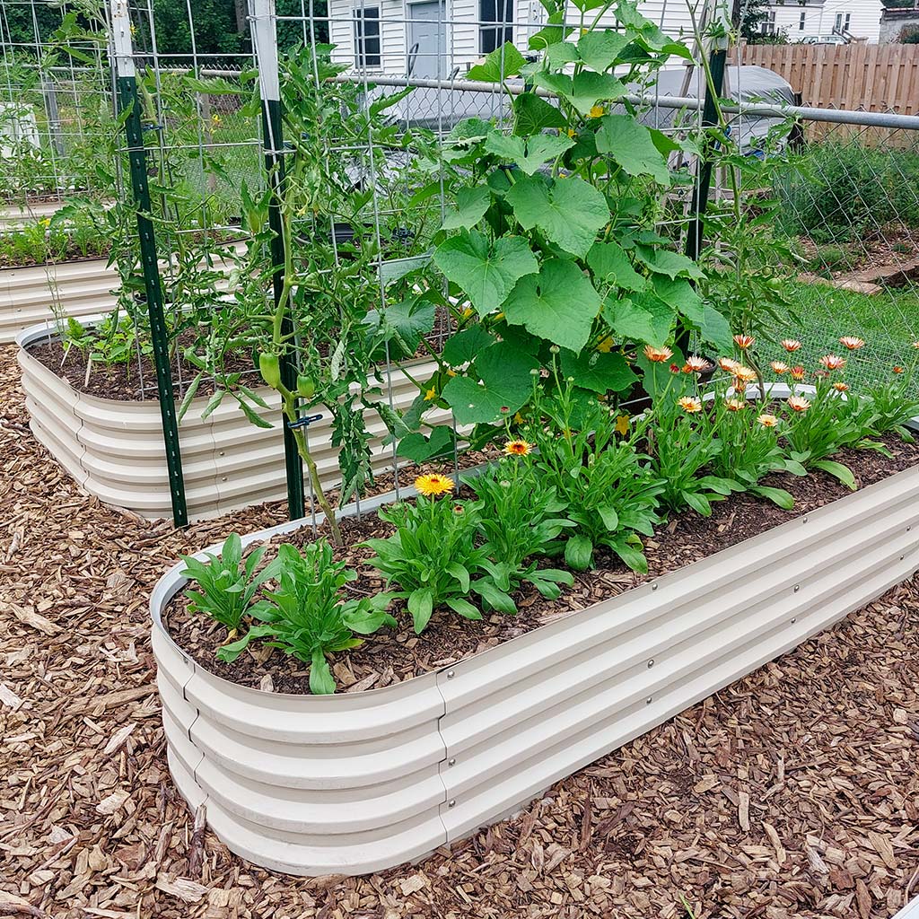 🌷2025D Spring Clearance Sale 🔥A8x2 Metal Raised Garden Beds (9 in 1)【Upgrade 2.0】
