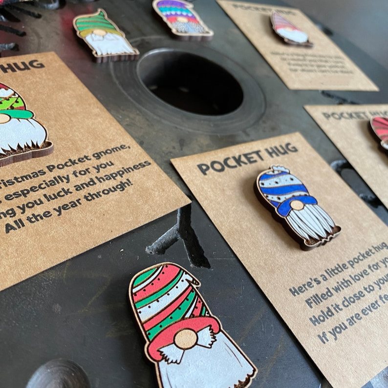 Christmas Gnome Pocket Hugs