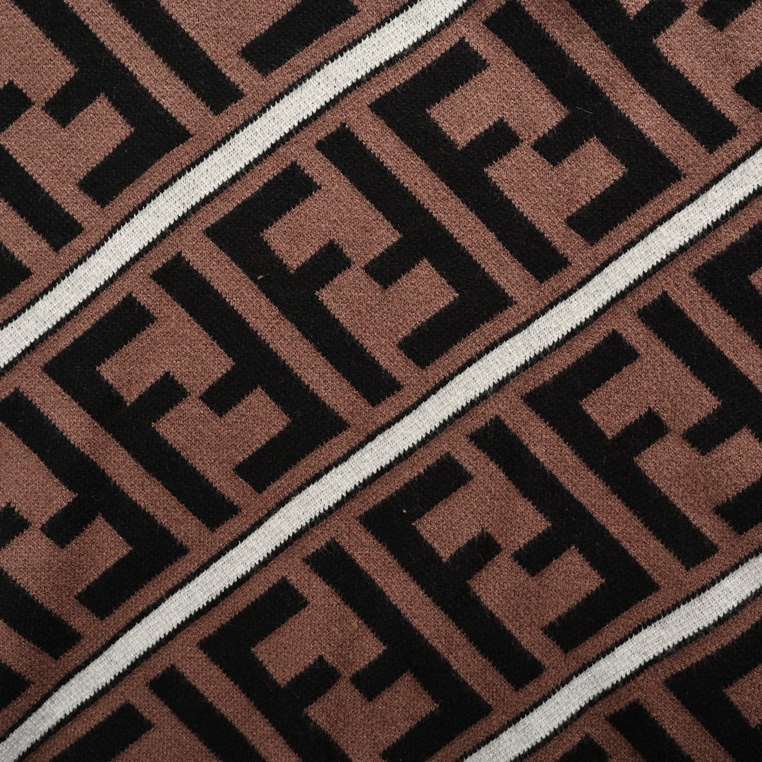 Fendi 24Fw FF all-over jacquard sweater