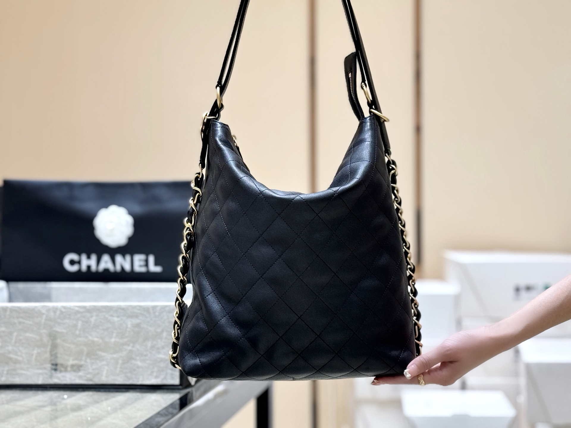 Chanel 25S Spring/Summer Collection Hobo Bag AS5523 00158