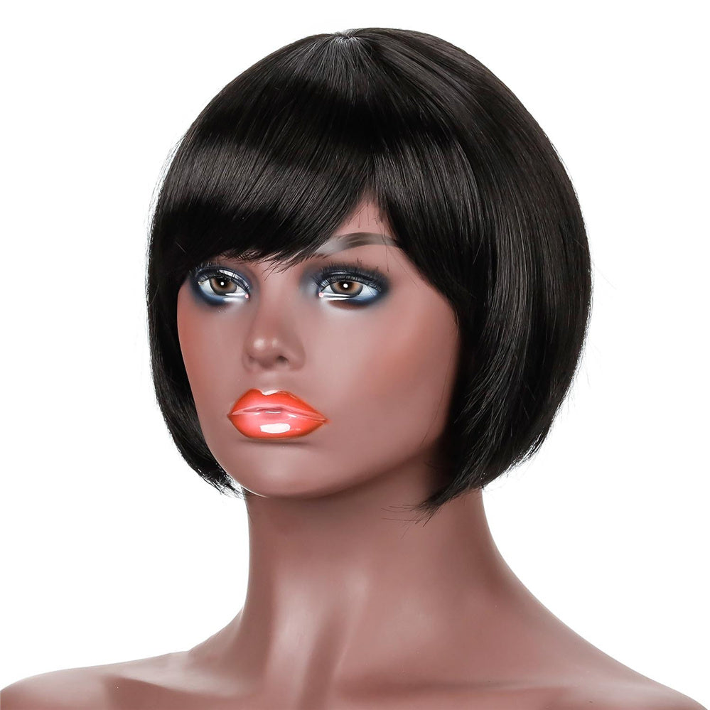 Luna Wigs Short Style Pixie Cut Straight Hair