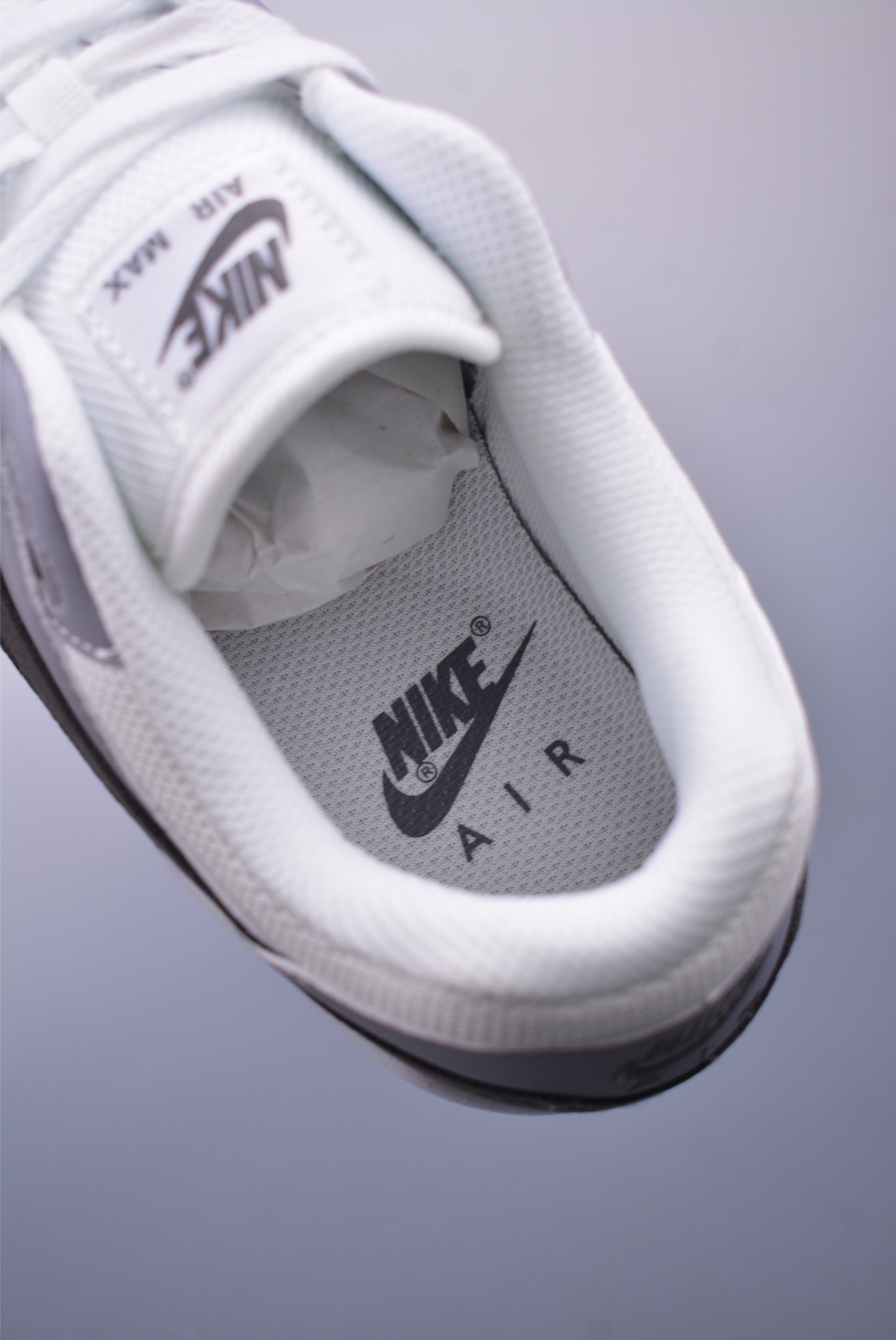 Nike Air Max 1 87 original series running shoes white gray dark gray HM9936-001