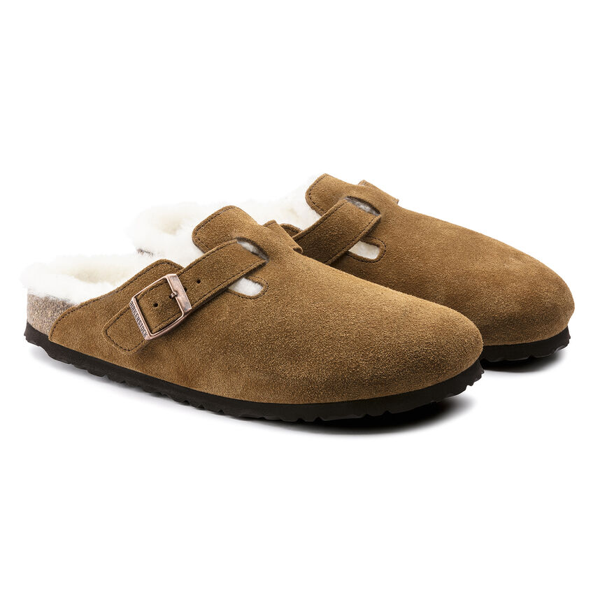 Boston Shearling Suede Leather B-18942