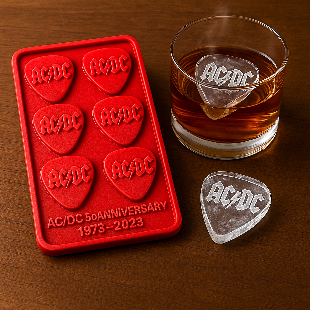 AC⚡DC 50th Anniversary ice mold