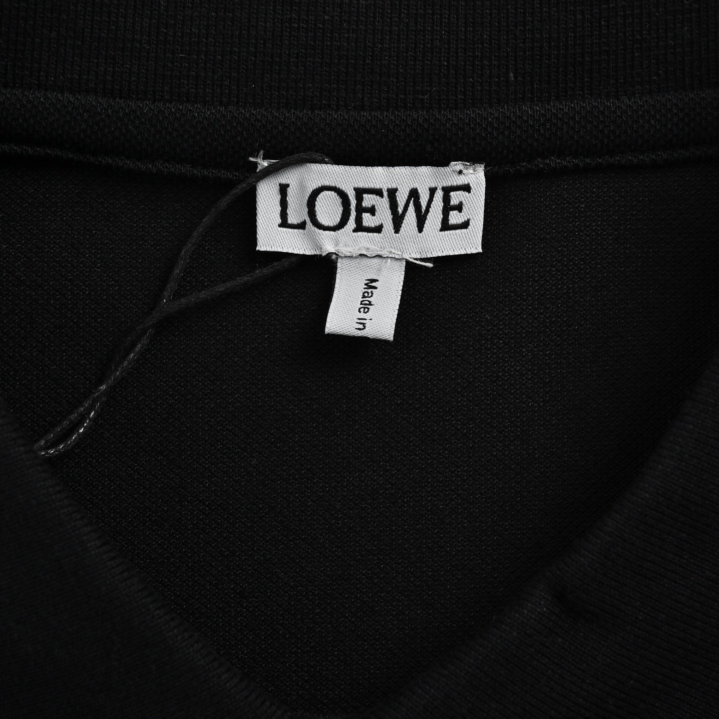 Loewe 25ss Pocket Colorful Embroidery Polo Short Sleeve