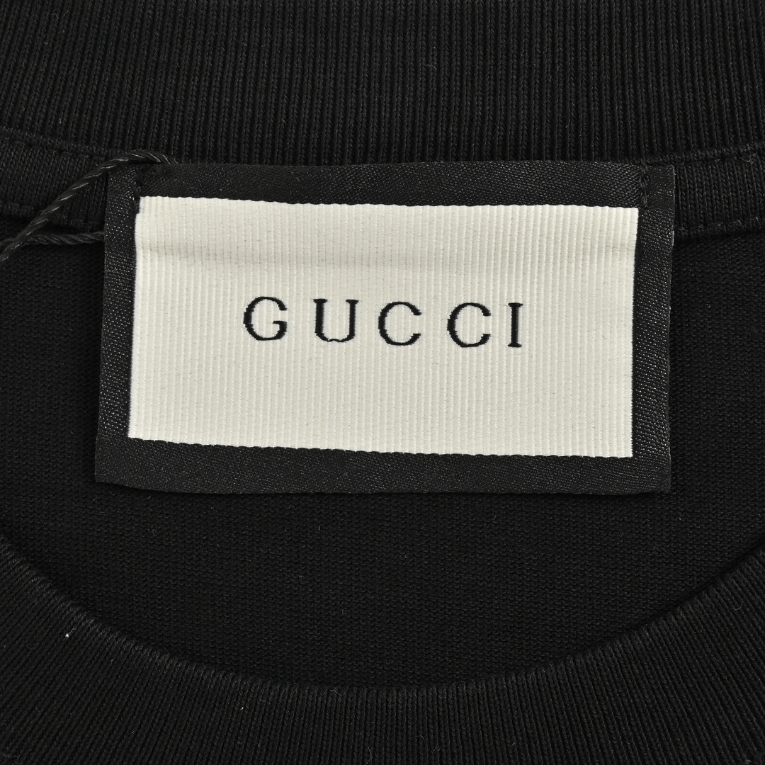 Gucci 24ss Horse Tower Print Short Sleeve