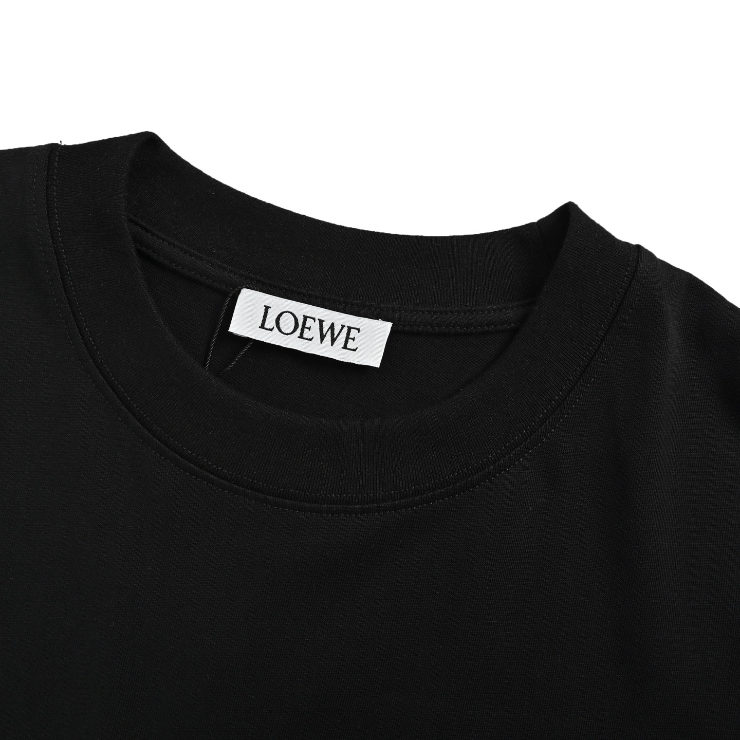 Loewe 25ss colorful embroidered logo short sleeve