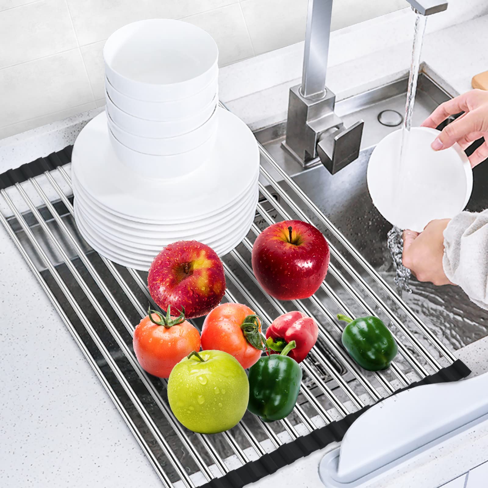 Stainless steel kitchen sink drying rack-BUY 2 GET FREE SHIPPING