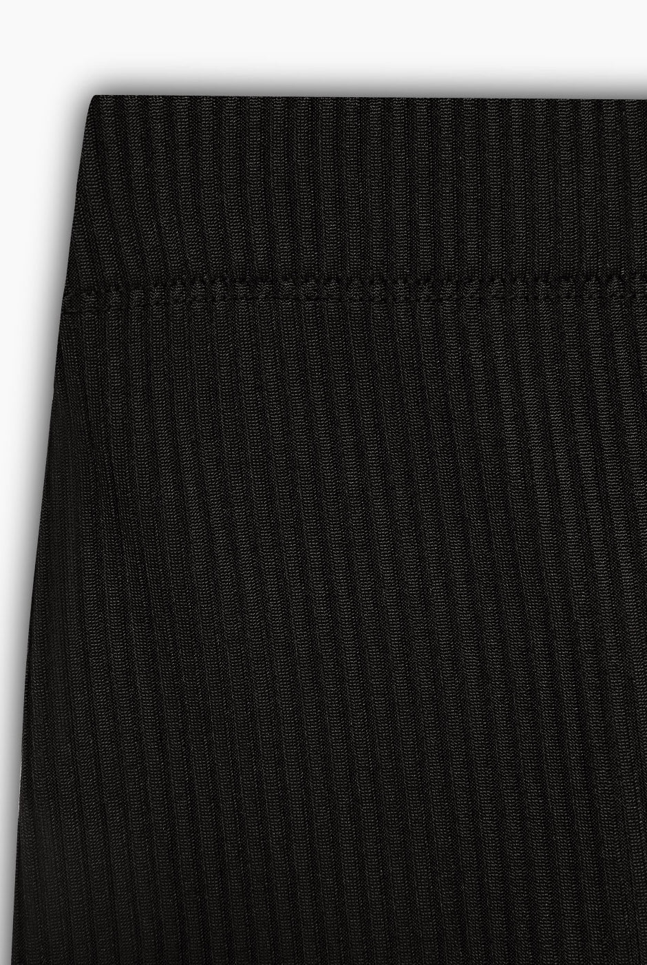 Pantalon semi campana negro