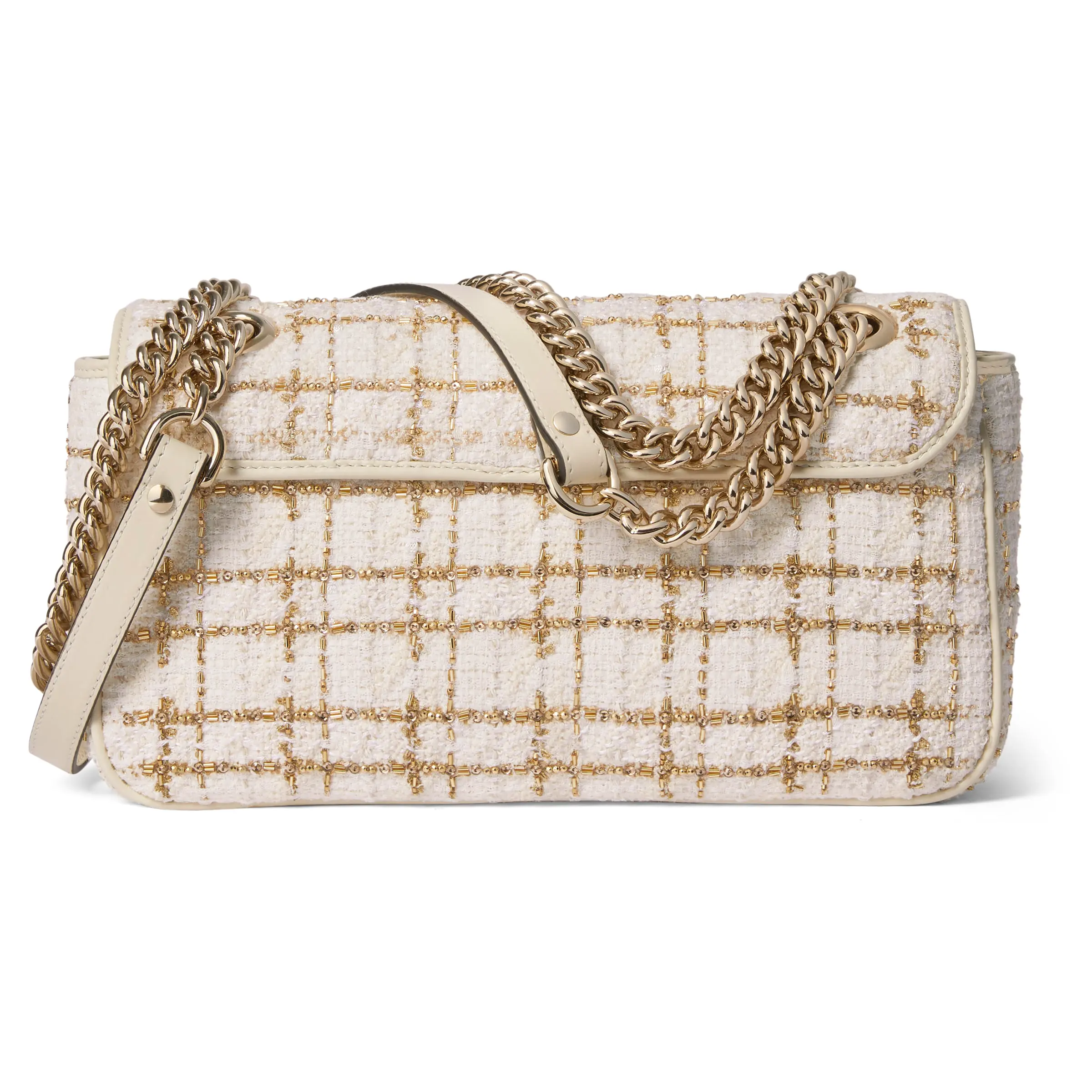 Gucci GG Marmont embroidered medium shoulder bag‎443497 FADNP 9243