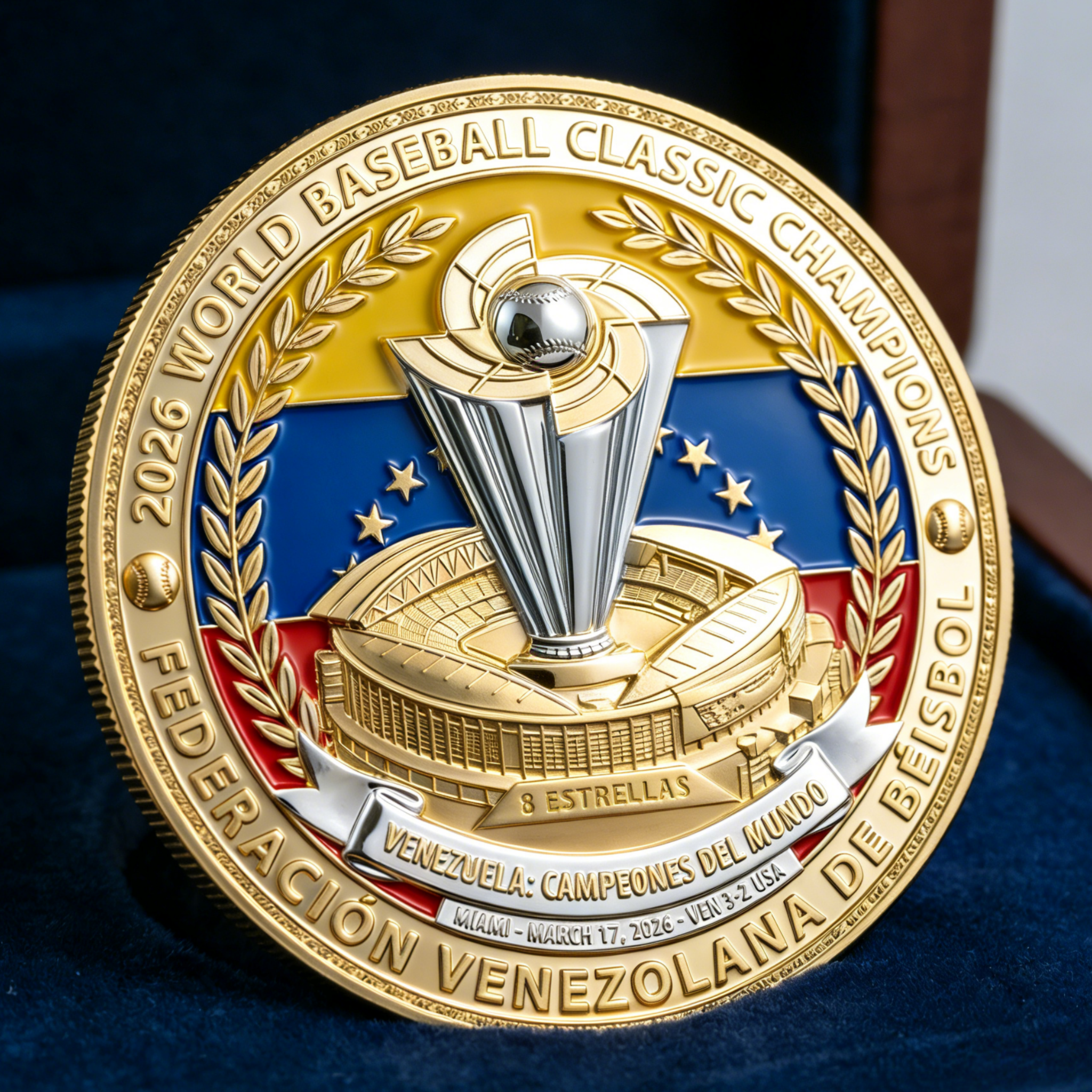 2026 Venezuela WBC Champions Commemorative Coin