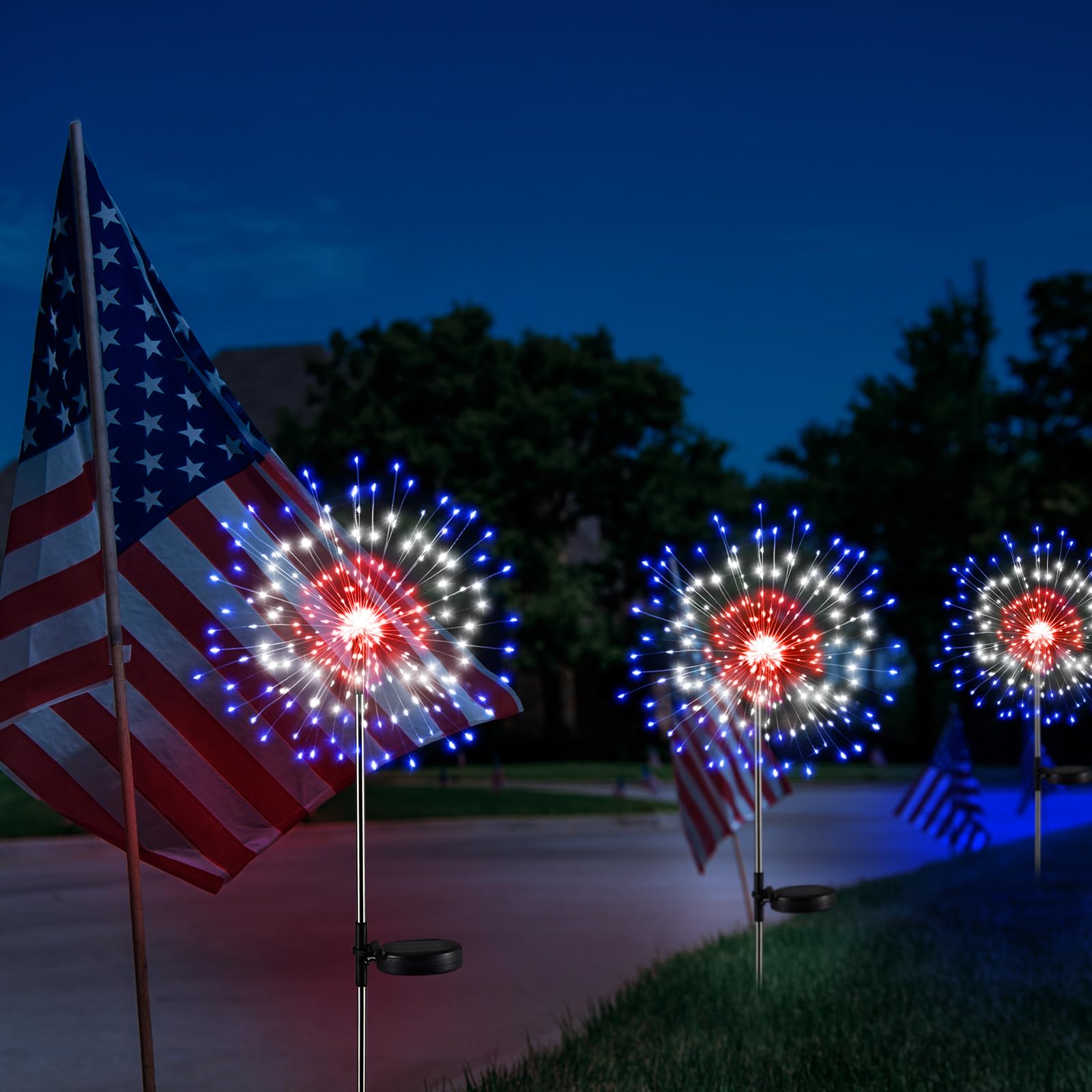🔥Last Day 50% OFF🔥4th of July Solar Firework Lights