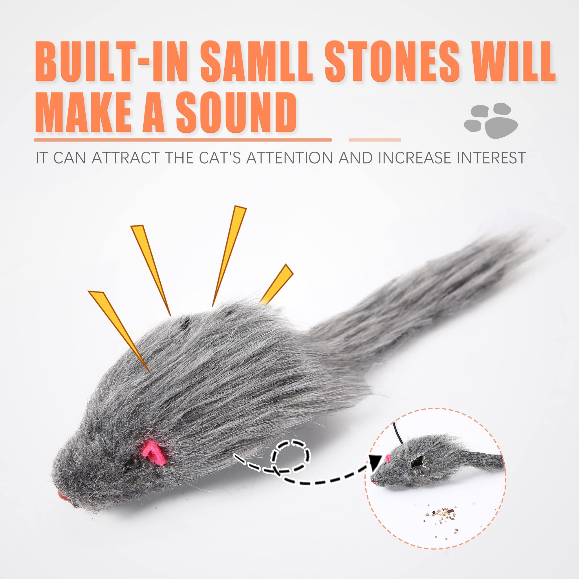 🔥 Last Day Promotion[49% OFF]-Hanging Door Bouncing Mouse Cat Toy-BUY 5 GET 3 FREE--FREE SHIPPING
