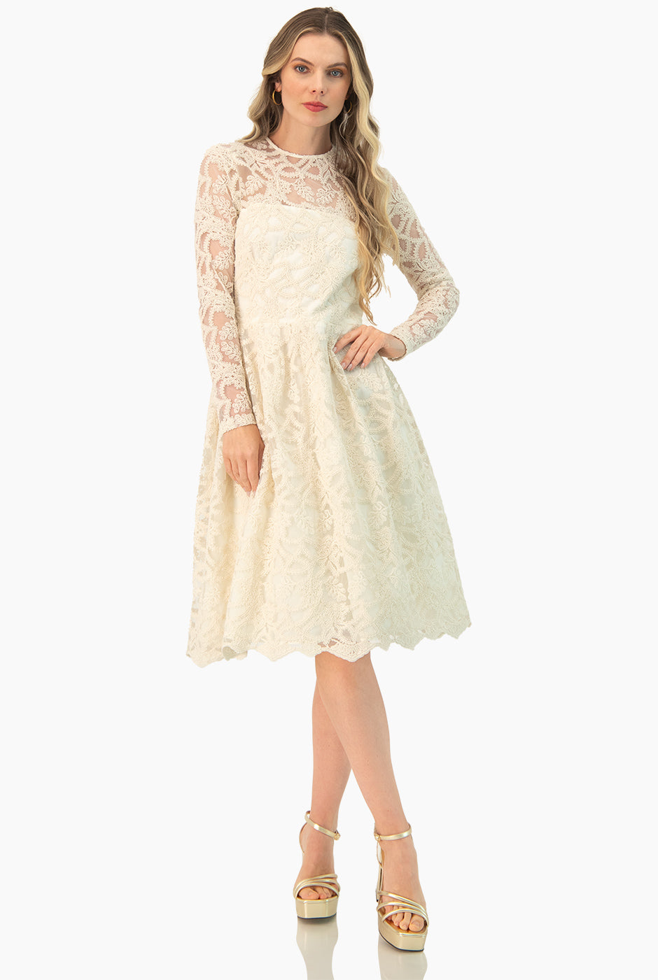 Vestido tipo princesa