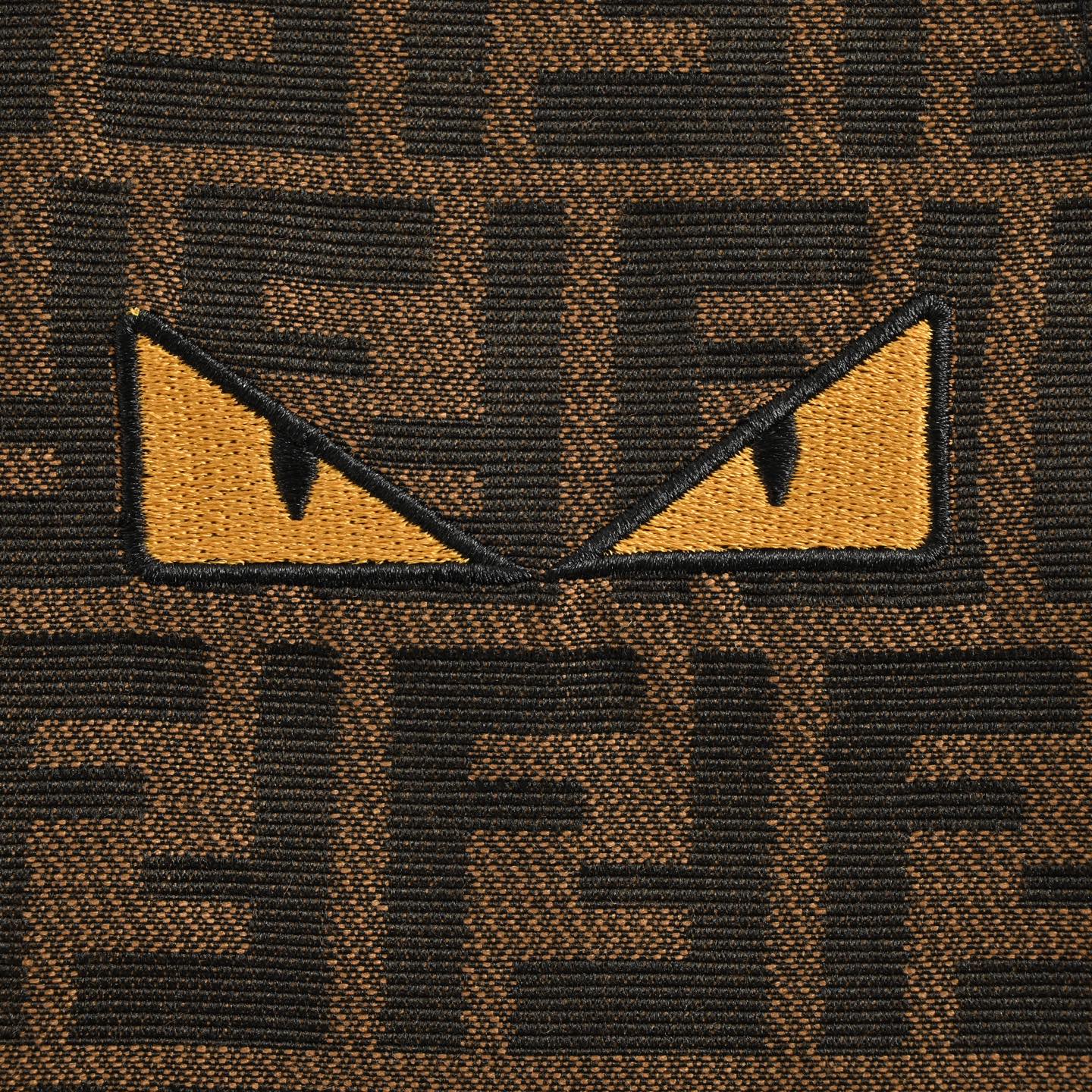 Fendi 25ss FF all-over jacquard eye embroidered shorts