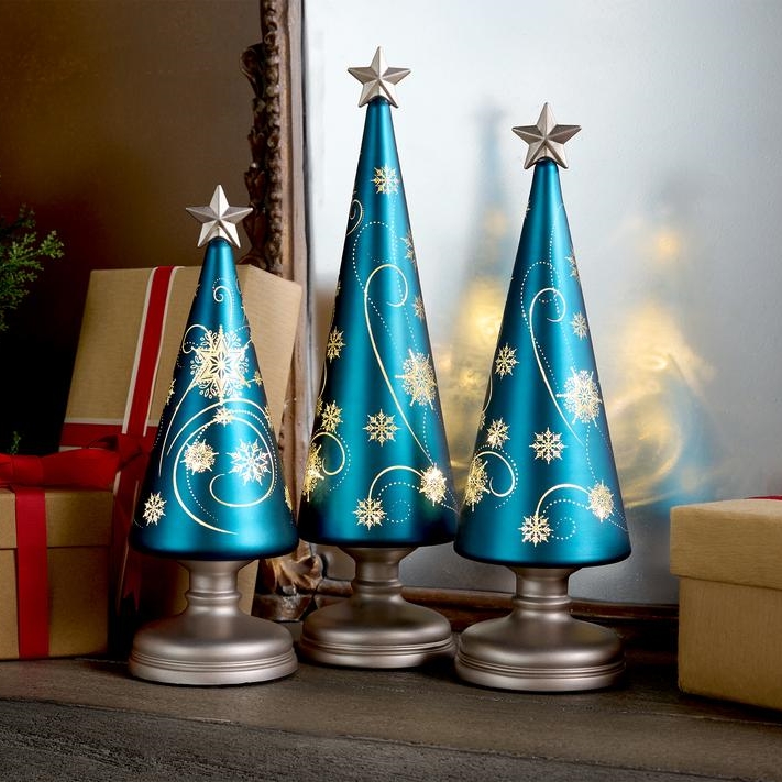 On Sale🔥Illuminated Swirling Snow Trees