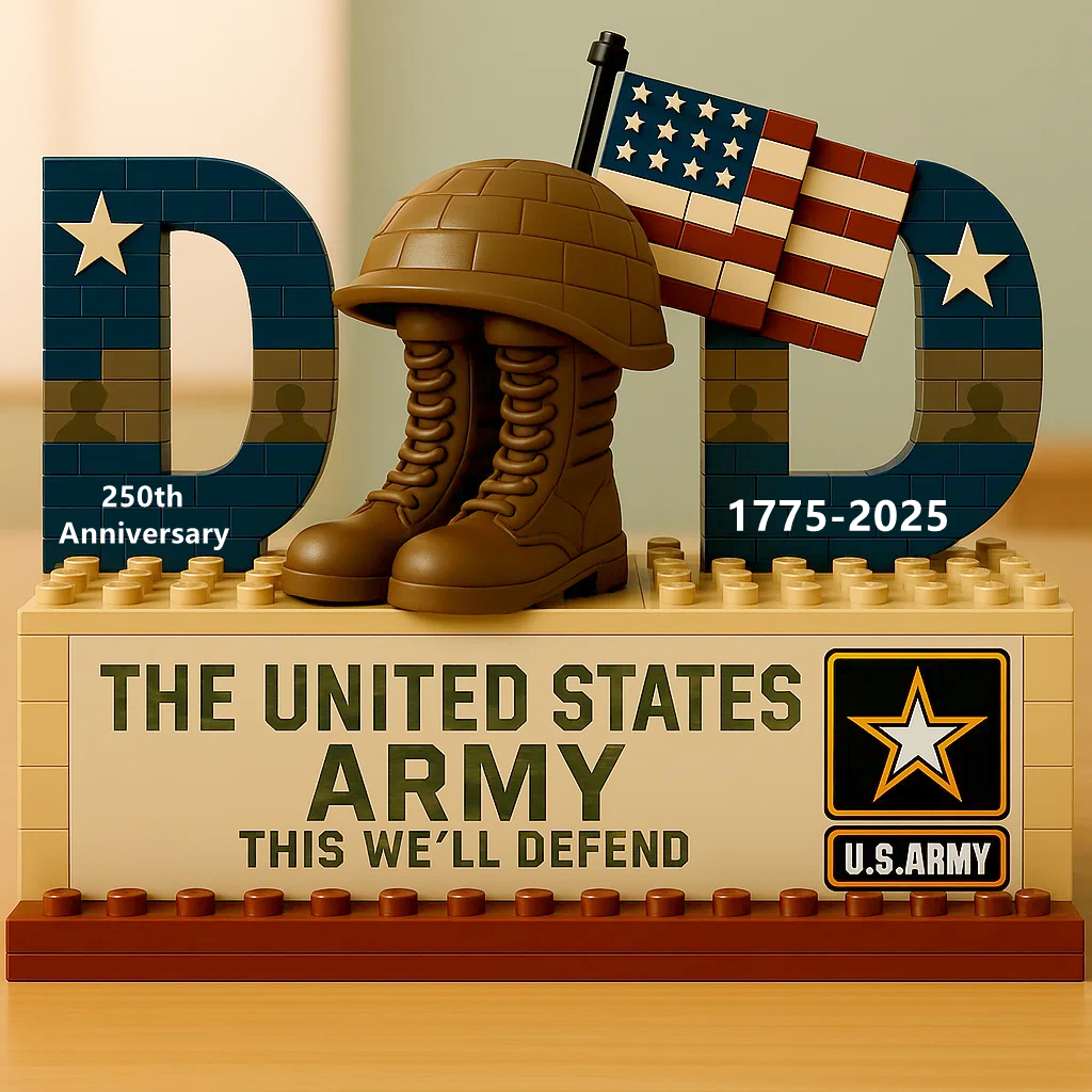 DAD Tribute Brick Set – 250th Military Anniversary Edition