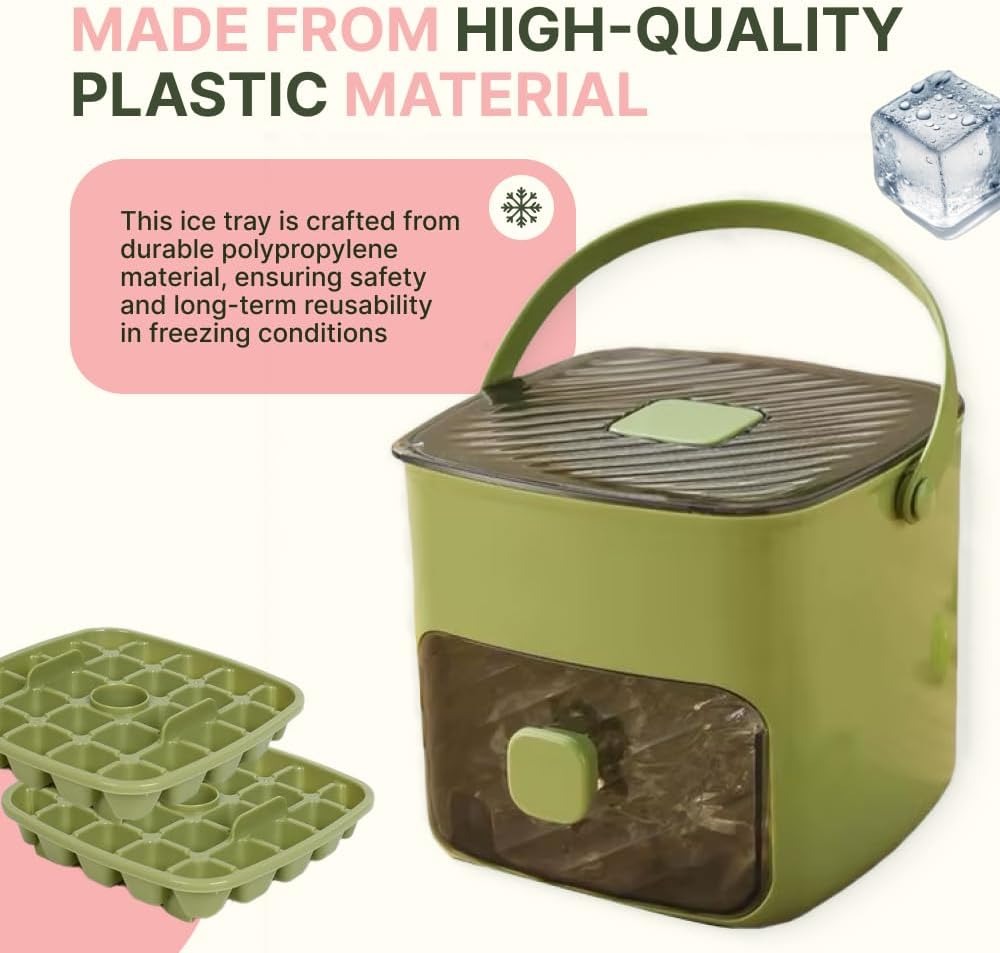 🔥ON SALE 49% OFF🔥Ice Trays with Lid Covered Ice Maker Trays
