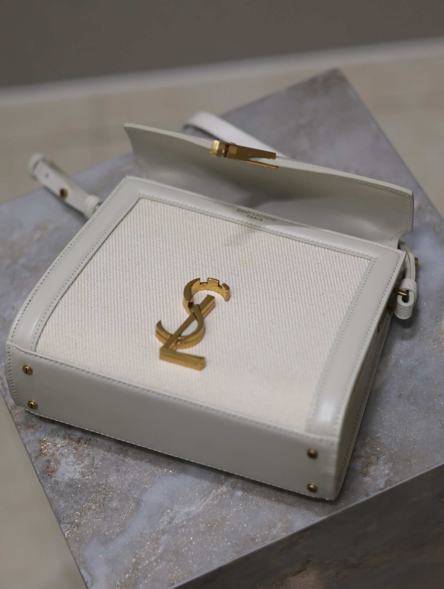 Yves Saint Laurent CASSANDRA mini handbag 602716