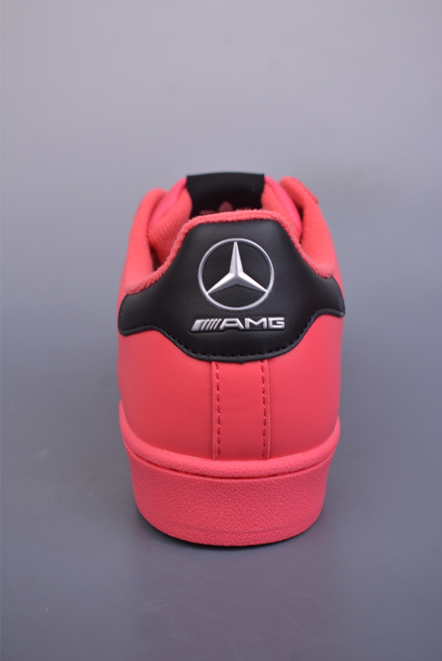 Mercedes-AMG x Adidas Originals Superstar II Sneakers Rose Red Black AG1899