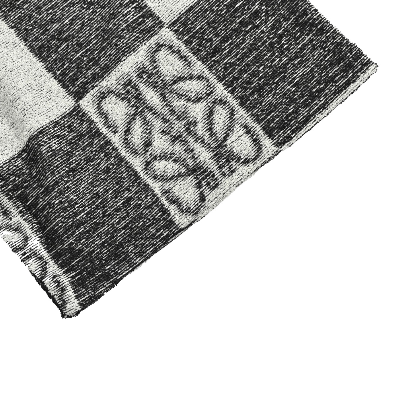 Loewe 25ss towel checkerboard contrast pattern short-sleeved suit