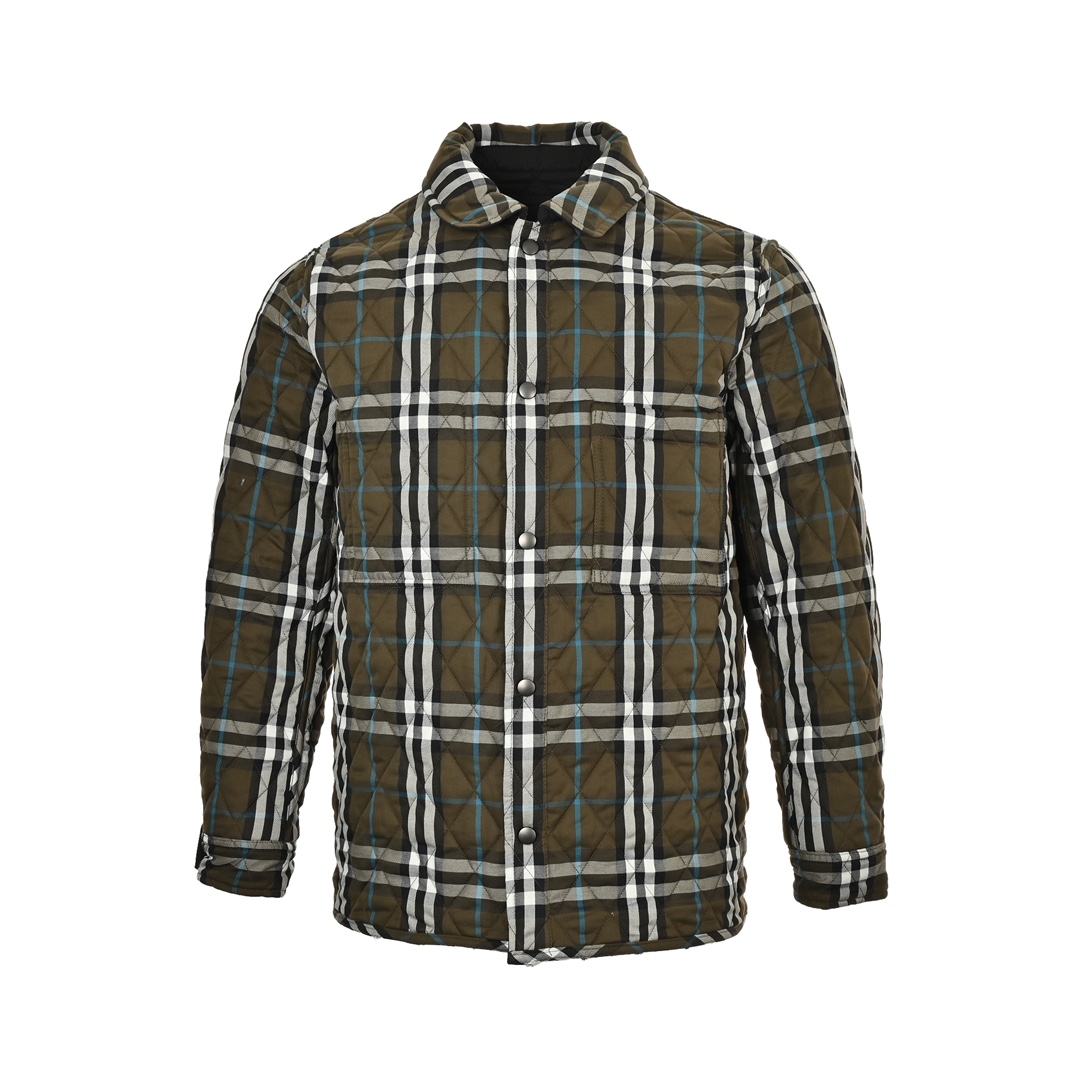 Burberry 24Fw Retro Diamond Quilted Double-Sided Cotton Jacket