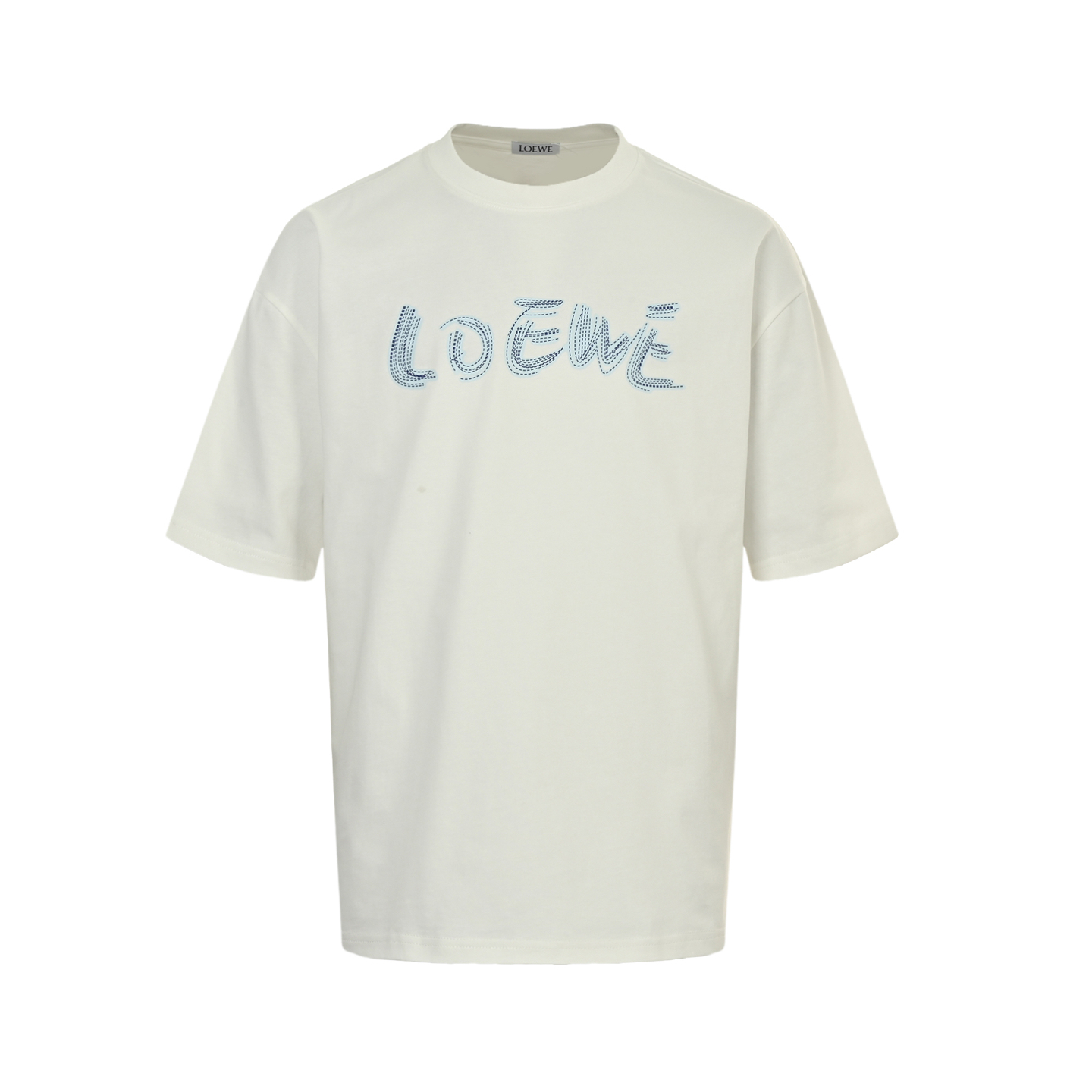 Loewe 25ss dotted clover print short-sleeve shirt