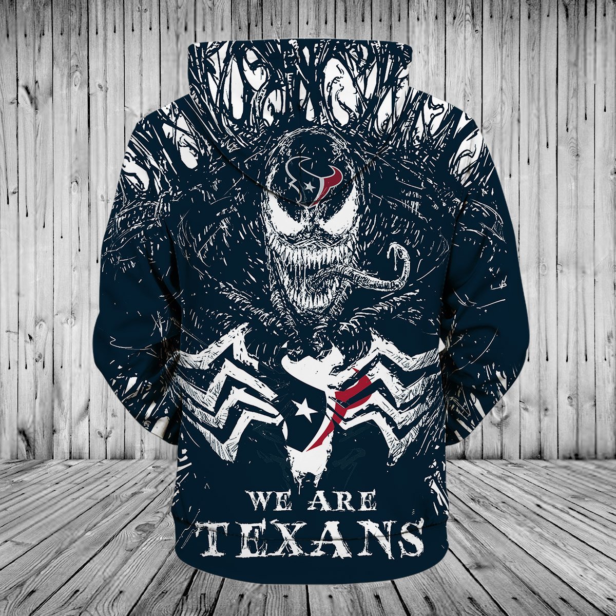 TEXANS 3D HOODIE VN