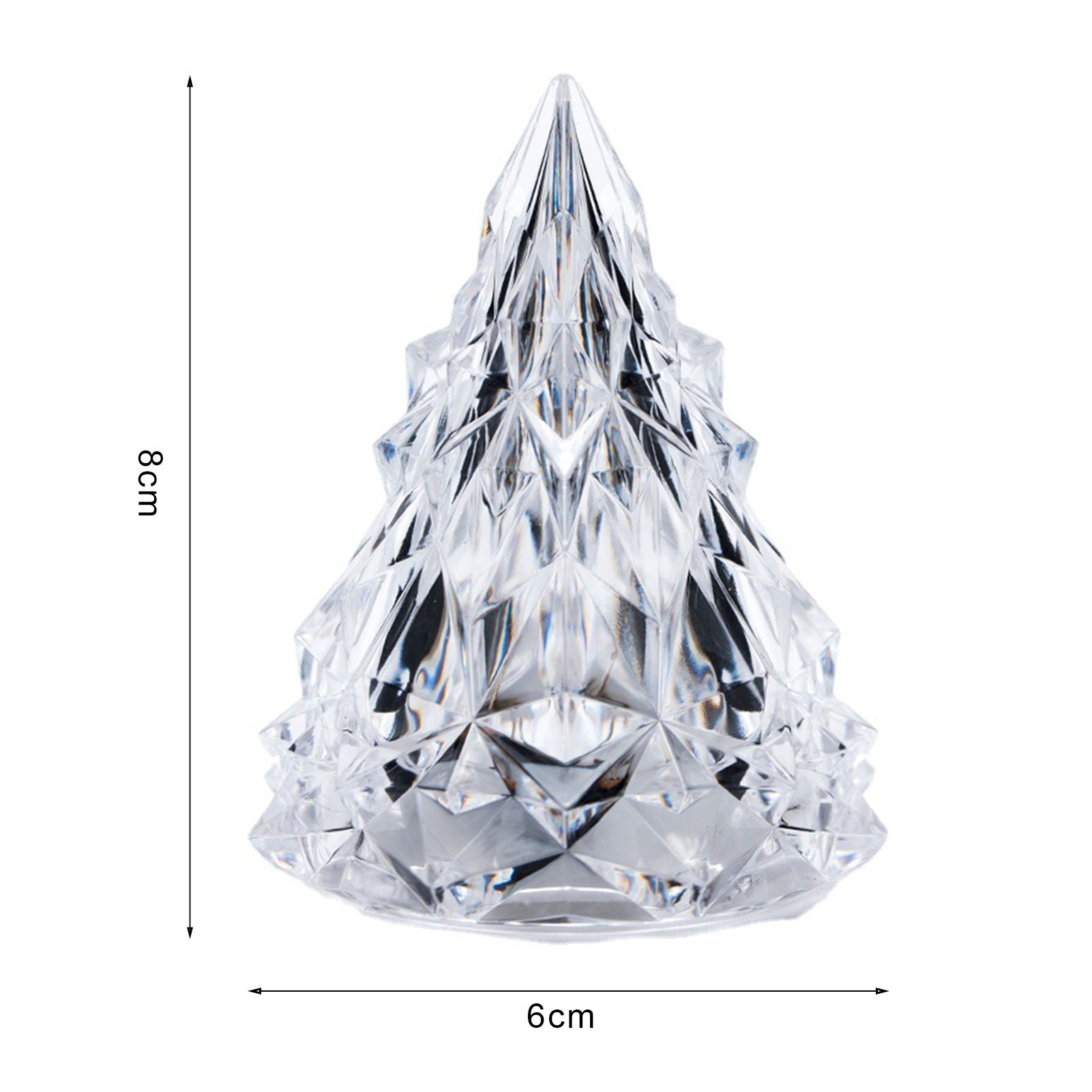 49% OFF—Night Light Crystal Mini Christmas Tree Light Flameless LED-(BUY 4 FREE SHIPPING)
