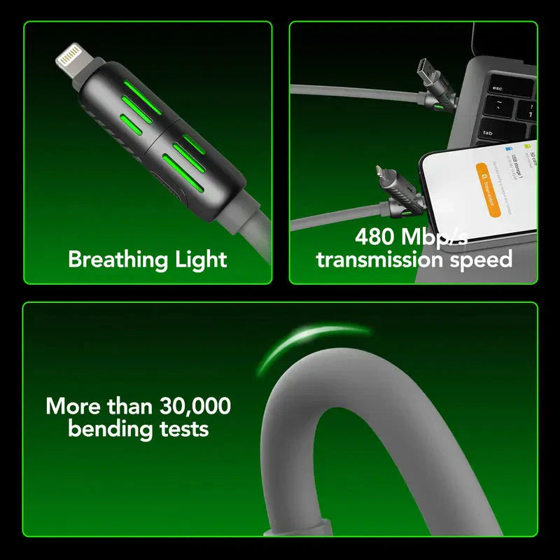 🔥 Buy 2 Get 1 Free🔥 4-in-1 Multi 240W Fast Charging Cable