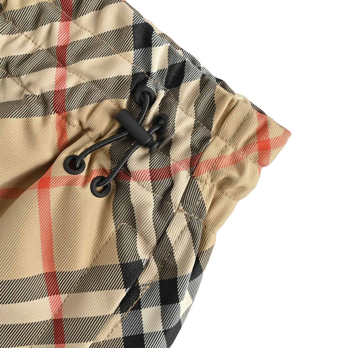 Burberry 25ss men's twill check shorts