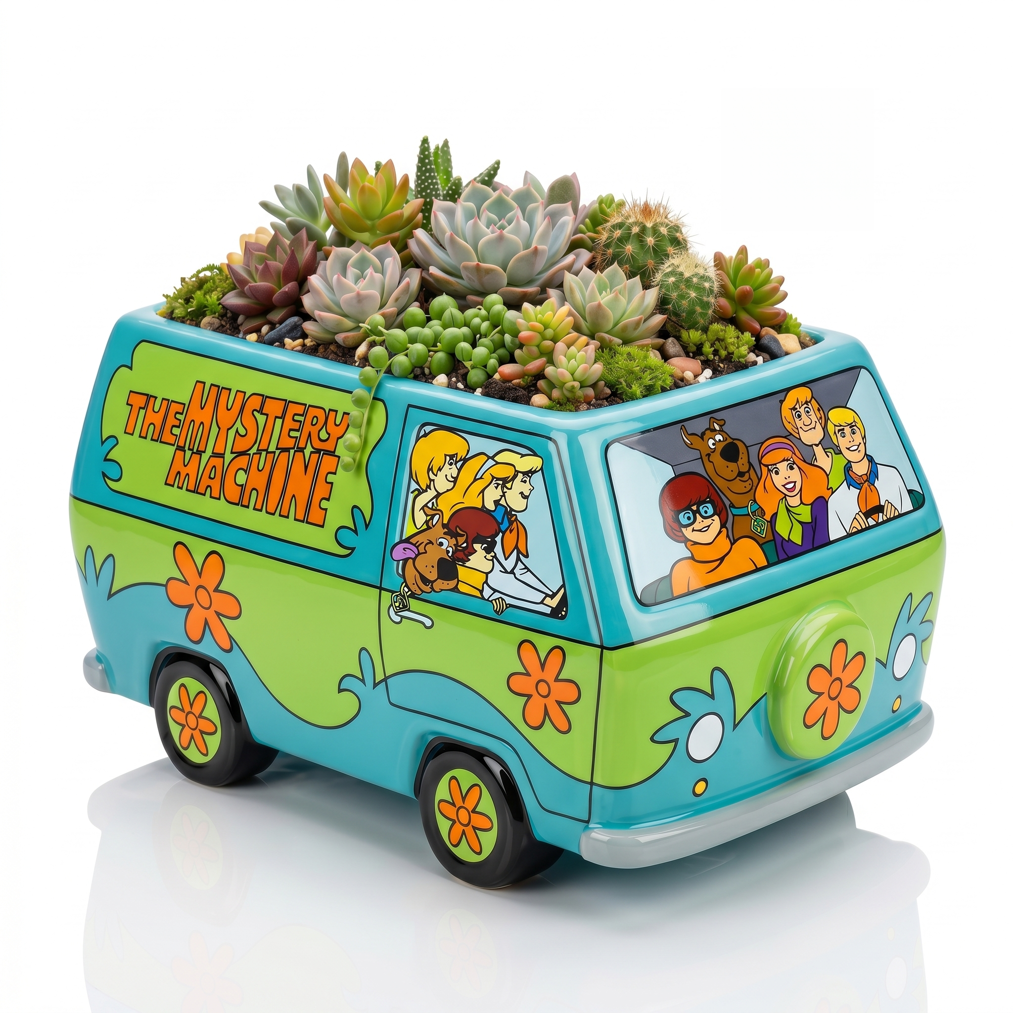 Scooby-Doo Mystery Machine Succulent Planter – Collector’s Edition
