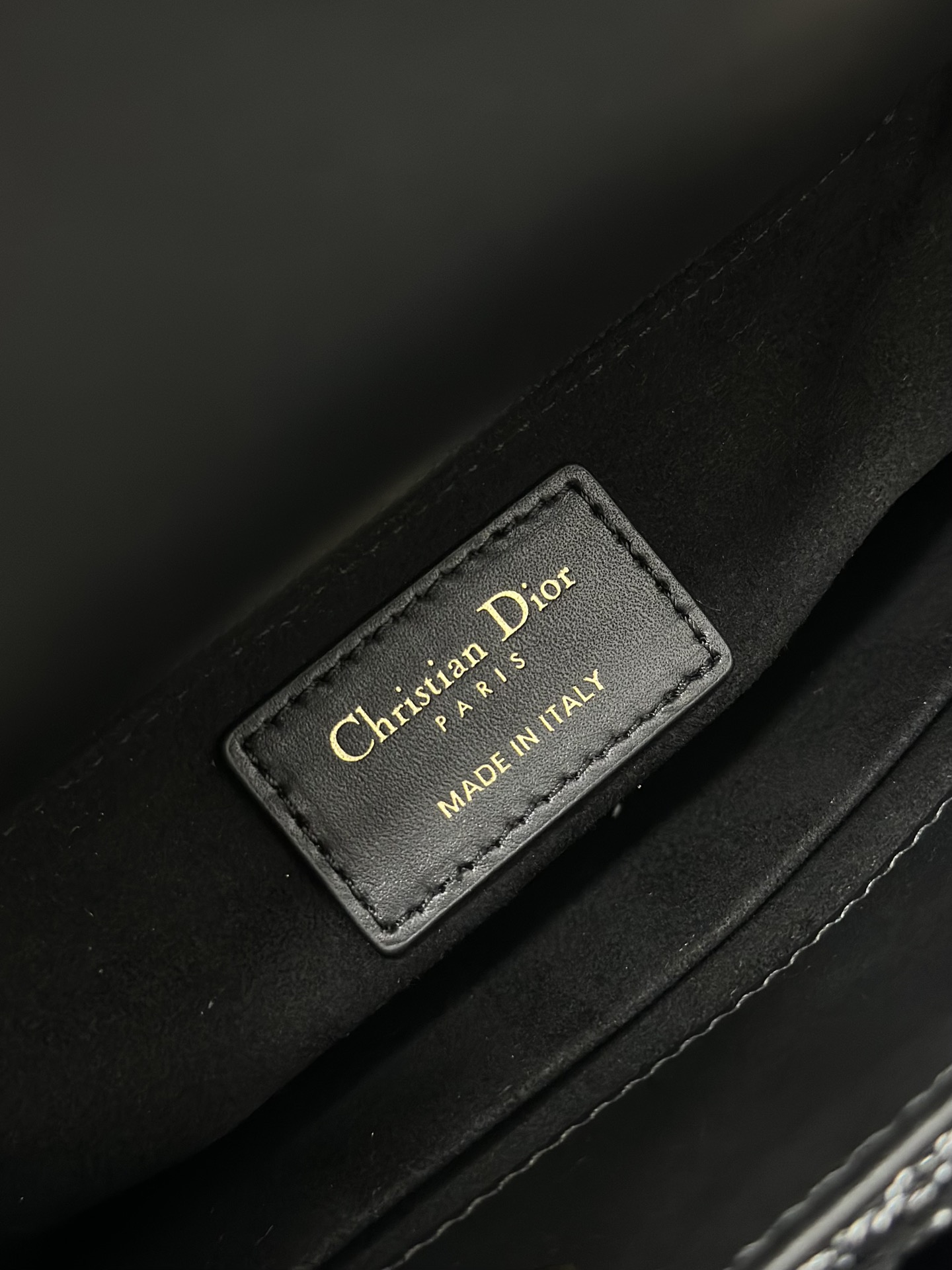 Dior Lady Dior Four-Pattern Tweed Black Cannage M0538