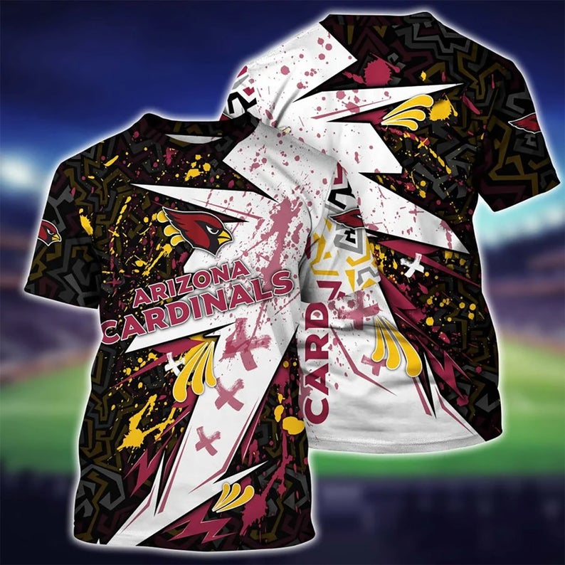 ARIZONA CARDINALS 3D T-SHIRT AC0012