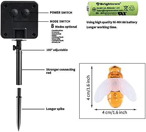 🔥Last Day Promotion-[SAVE 50% OFF]--2023 New Bee Solar Lights--BUY 2 GET FREE SHIPPING