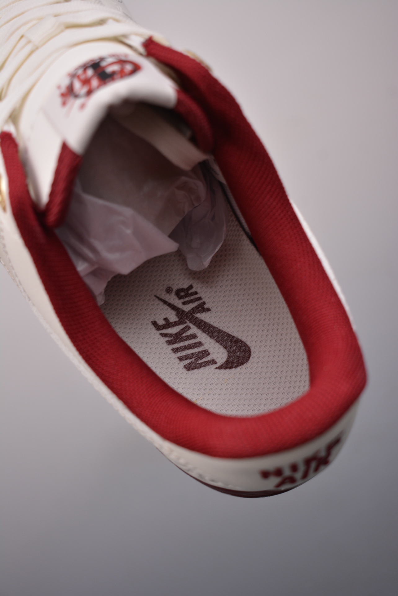 Nike Air Force 1'07 SESail Team Red Metallic Gold DQ7582-100