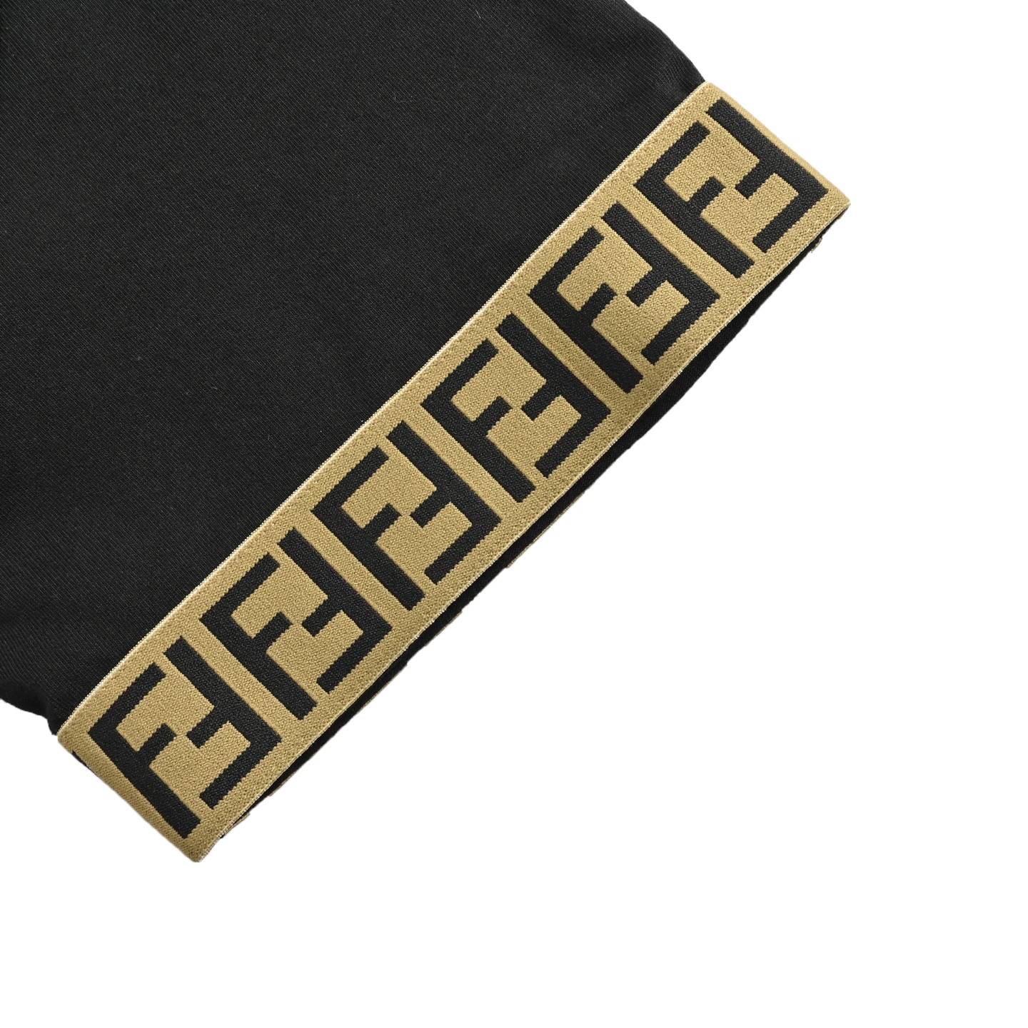 Fendi 25ss rubber logo webbing short sleeves