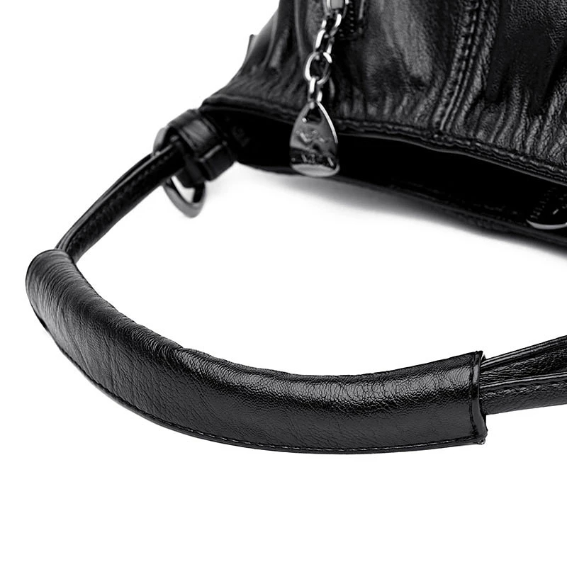🔥NEW YEAR FLASH SALE 70% OFF🌟New Soft Leather Large Capacity Vintage Shoulder Handbags