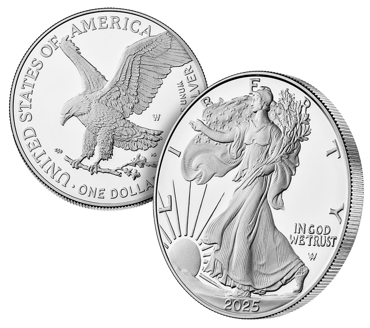 American Eagle 2021-2025 Silver Coin
