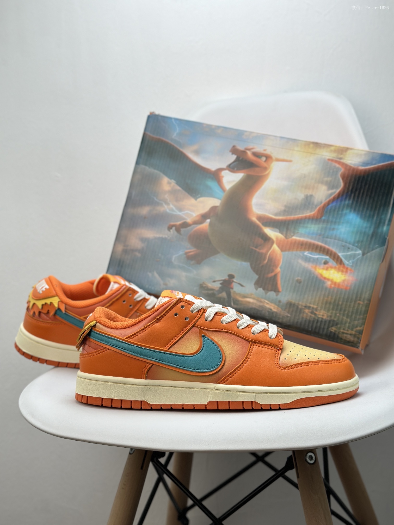 Charizard x Nike Dunk Low sneakers