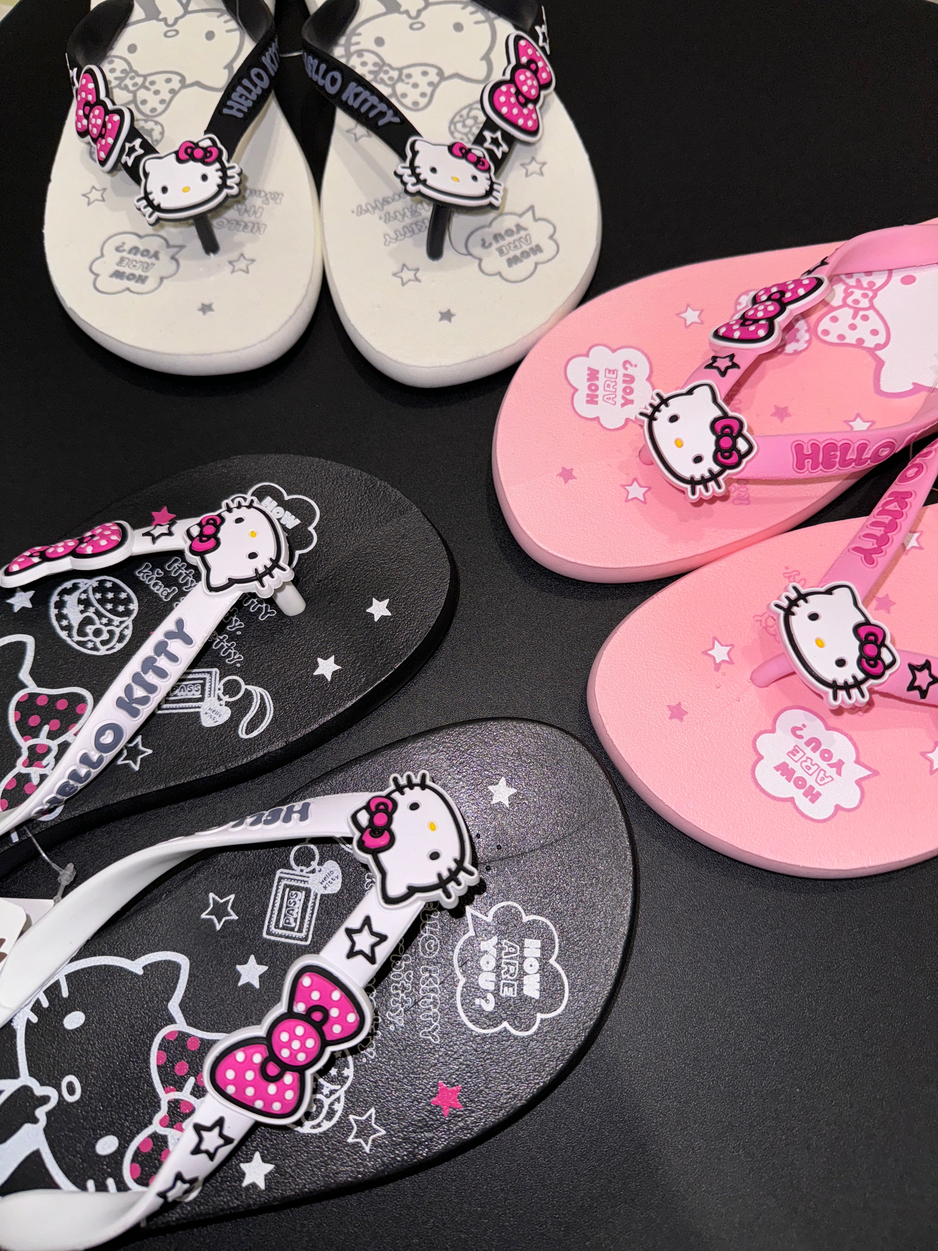 Hellokitty Women Beach Summer Casual Flip Flop Sandals